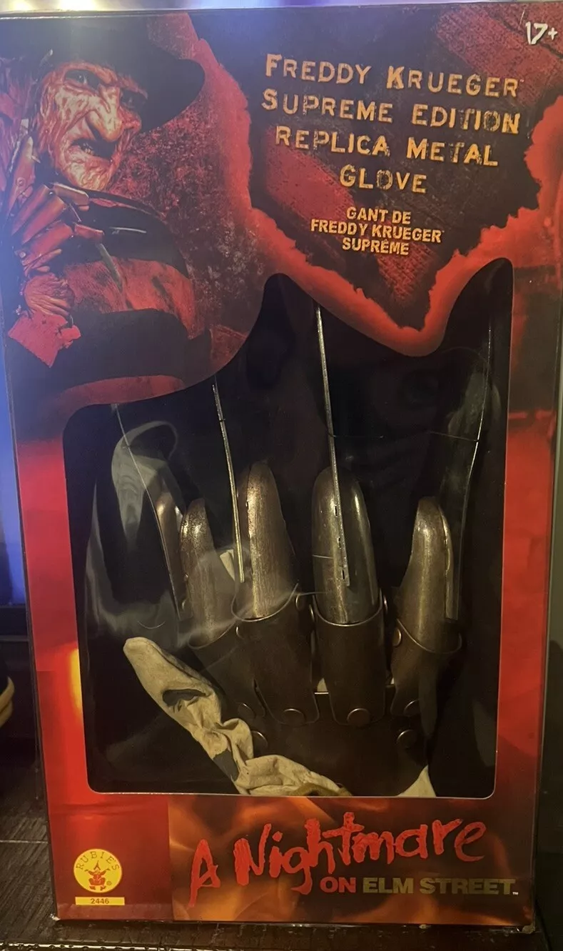 Gant métal Rubis Nightmare On Elm Street « FREDDY KREUGER » édition suprême