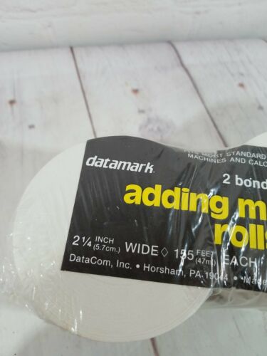 NOS Datamark 2 Bond Adding Machine Rolls 2-1/4" Rolls (155 Ft Each) #88100 - Bild 2 von 10