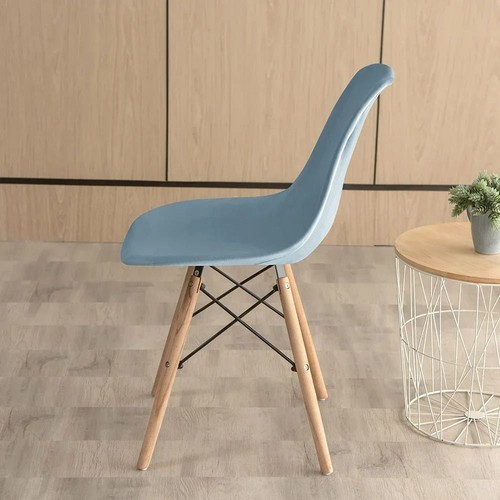 1Pcs Solid Color Bar Chair Cover Short Size Bench Cover for Home Living Room - Picture 10 of 26