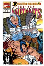 New Mutants #97 VFNM 9.0 1990 Rob Liefeld Cover