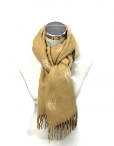 Women Ladies Winter Scarf Cashmere Bland Plain Printed Tassel Hem Pompom Scarf - Picture 130 of 275