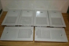 6 HVAC 12" x 6"  Vent Heat Air Register Steel Cover White / Hart & Cooley 682M