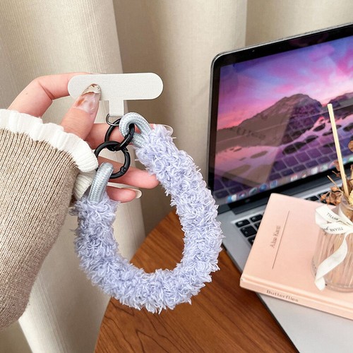 Winter Warm Phone Wrist Strap Anti-lost Cellphone Chain Colorful Phone Chain - 第 24/26 張圖片