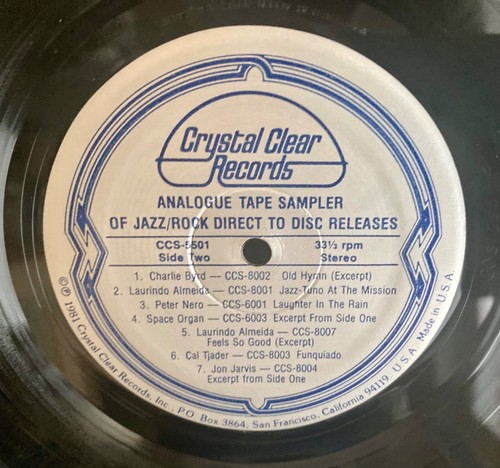 ANALOGUE TAPE SAMPLER JAZZ ROCK DIRECT TO DISC RELEASES CRYSTAL CLEAR AUDIOPHILE - Picture 4 of 4