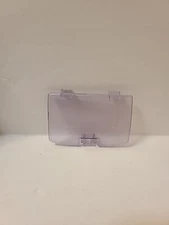 Battery Back Cover Case For  Game Boy Color  GBC Transparent Purple 