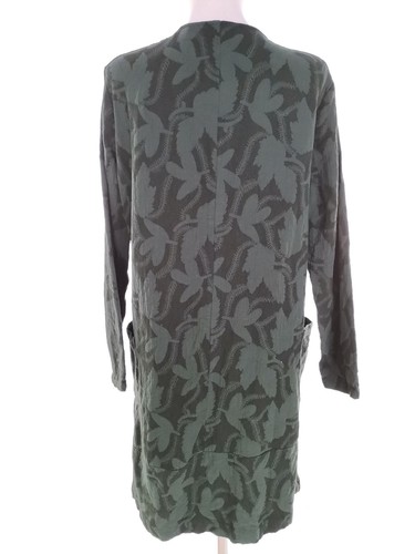 Floryday  Size L Emerald Knee-Length Sweater Dress Long Sleeve Pockets - Picture 3 of 5