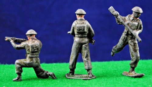 ¡Varios SOLDADOS DE PLOMO METAL Conjunto Ideal para la Guerra Mundial! Pantalla DIORAMA de la Segunda Guerra Mundial u otra GUERRA - Imagen 46 de 161