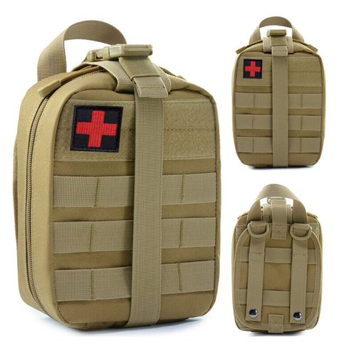 Tactical MOLLE Rip Away EMT Medical First Aid IFAK Pouch Utility Bag (Bag Only) - Picture 14 of 18