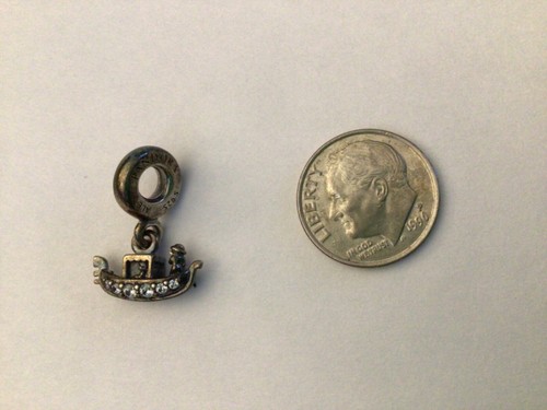 Authentic Pandora Italy Gondola Venice Dangle Charm, 925, ALE - Picture 2 of 5