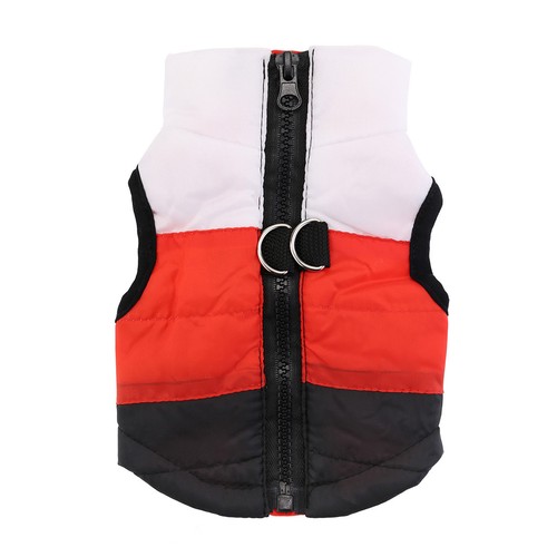 Autumn Winter Pet Vest Pet Puppy Dog Cat Warm Padded Coat Harness Zip Jacket UK - Picture 24 of 34