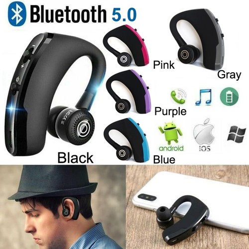 Auriculares Bluetooth para iPhone 13 12 11 Pro 8 7 6S 6, Xs Max XR, para música, rojo - Imagen 5 de 5