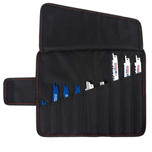 32-Piece Reciprocating Saw Blade Set: Metal and Wood Blades with Organizer Pouch - Picture 7 of 9
