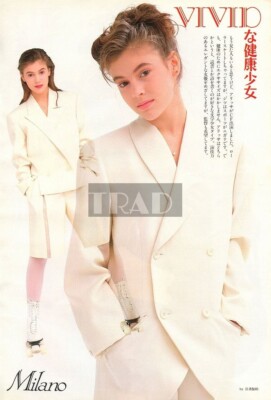 Alyssa！ ALYSSA MILANO Japan 1989 NM Tall 3