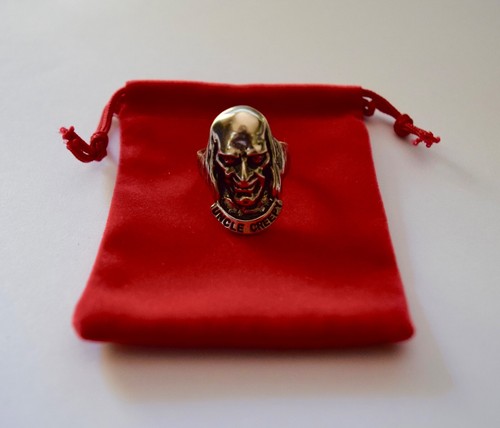 Sterlingsilber ONCLE CREEPY RING Neu Comic Corp 2007 NEU 1/2 + Unze!!! Kostenloser Versand - Bild 2 von 10