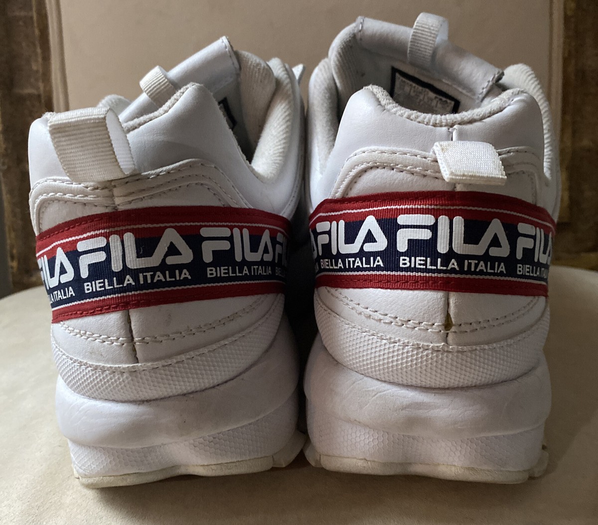 FILA DISRUPTOR II LOGO TAPE 1FM00647 125 Men s SHOES eBay