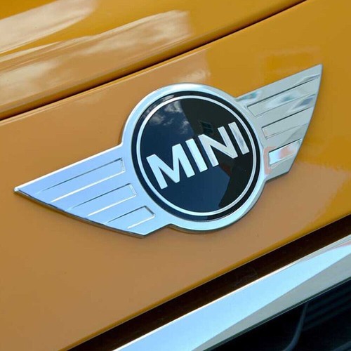 2x For Mini Cooper Hood Rear Panel Tailgate 3D Wings Logo Emblem - Picture 8 of 9