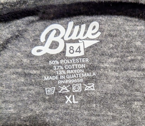 Penn State Nittany LionsBlue 84 Men's Tri-Blend LSleeve XL T-Shirt Vintage Icon - Picture 4 of 7