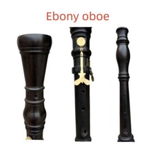 Professional German Baroque style Oboe A-415HZ, Hard Ebonywood oboe