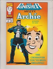 PUNISHER MEETS ARCHIE #1 MARVEL 1994 DIE-CUT COVER FRANK CASTLE ARCHIEVERSE