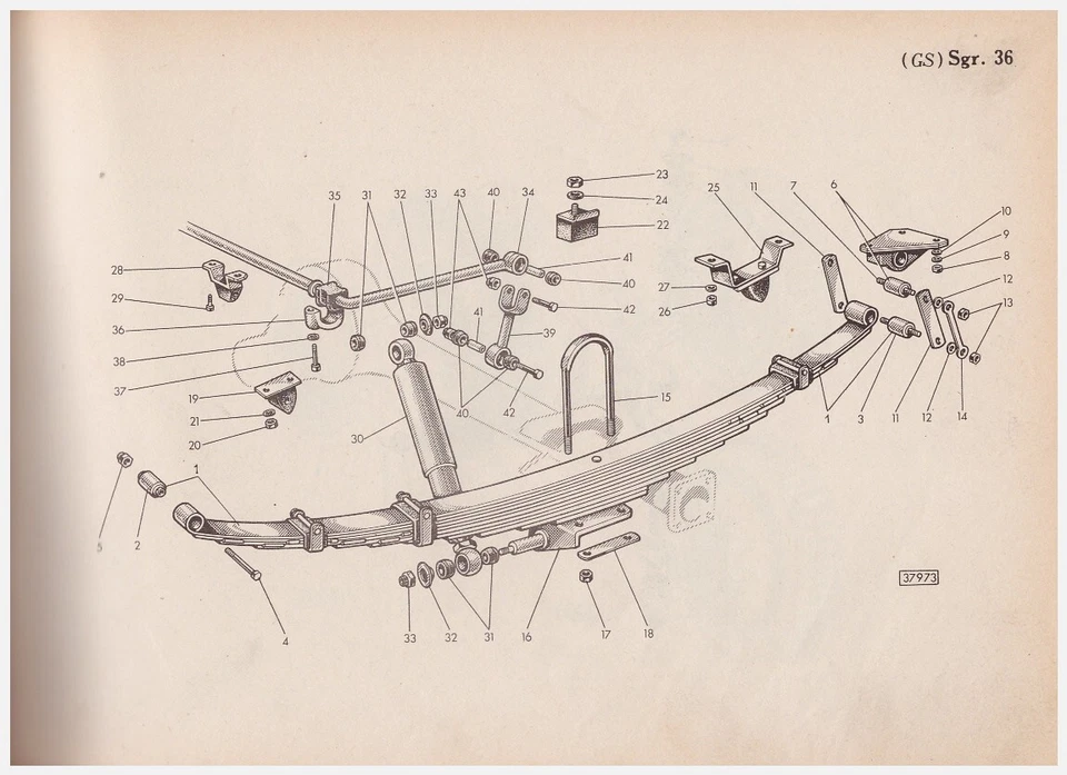 FIAT  1100 103 D  - BERLINA E FAMILIARE  Catalogo Ricambi SPARE PARTS!! - Immagine 3 di 3