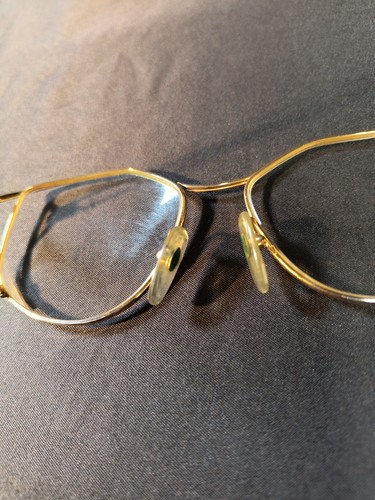 Vintage Christian Dior Gold 1980's Glasses Used FRAMES ONLY CHECK PHOTOS RARE - Picture 10 of 18