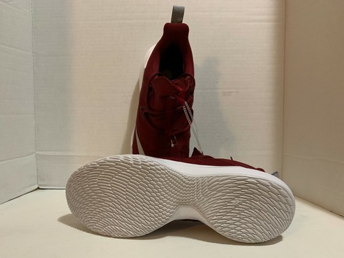 Nike ZOOM SHIFT 2 Men's Basketball Gym Shoe AT3873 Red Silver size 16.5 - Picture 3 of 7