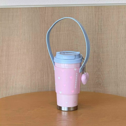 New 2025 China Starbucks Pink 16oz SS Vacuum Cup - Picture 2 of 7