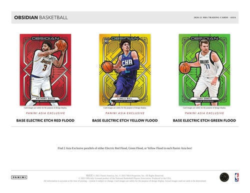 20-21 Panini NBA OBSIDIAN Tmall Hobby Box SEALED Anthony Edwards Haliburton RC - Picture 5 of 7