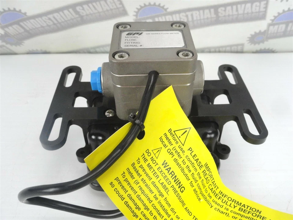 GPI - GM002S2R41-7 / Caudalímetro de Engranaje Ovalado 1/4" NPT / .53-26.4 GPH (NUEVO en CAJA) Foto 4 de 4