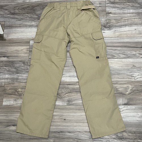 5.11 Tactical Series Khaki Cargo Pants TAC-143 Women's Size: US 4 Elastic Waist - Picture 3 of 12