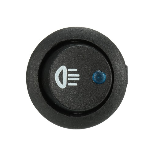 23mm On Off Rocker Switch Round 12V Led Fog Light Lamp Symbol Car Van Truck - Picture 9 of 15