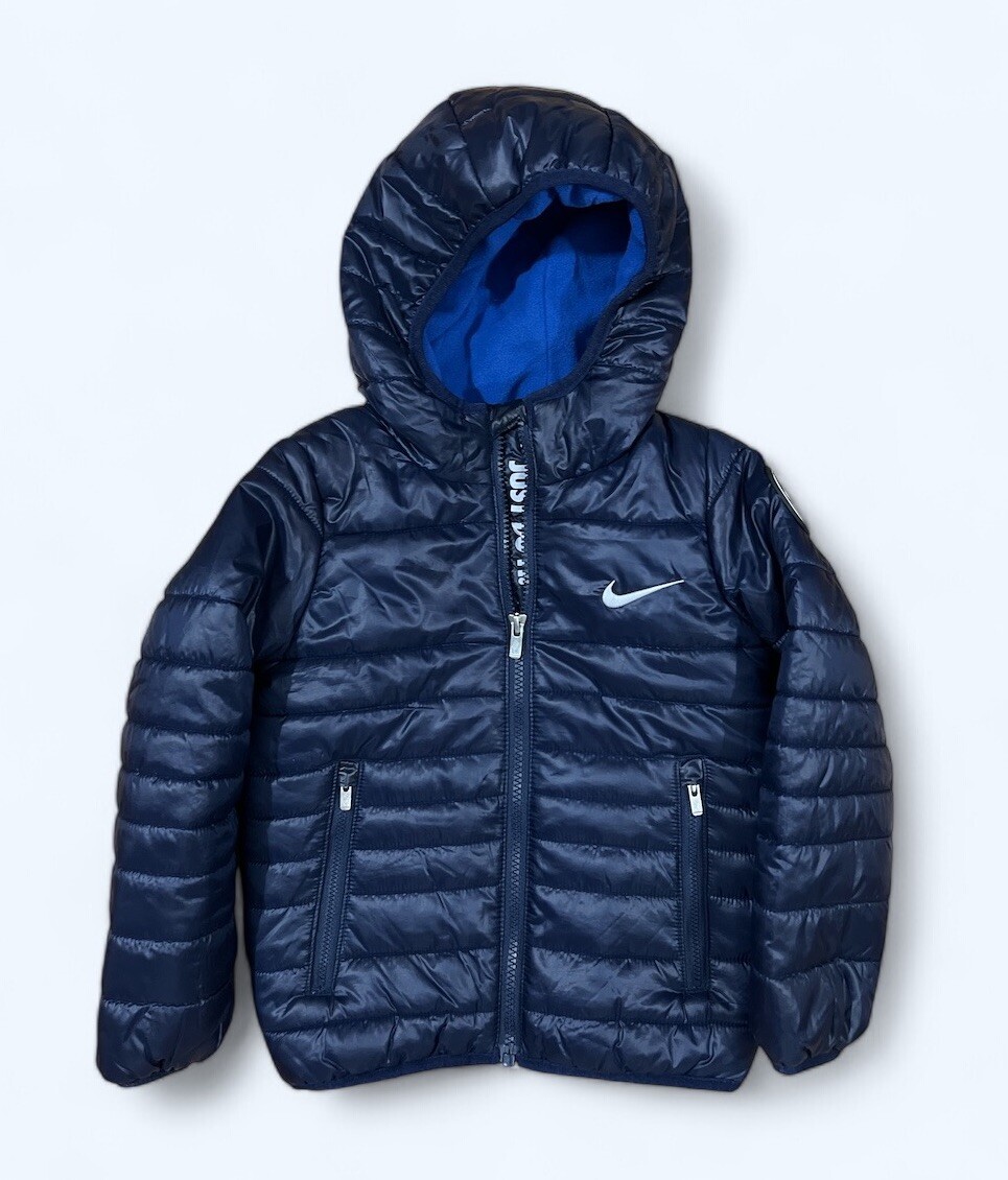 Youth Boys Nike Size L / 7 Blue Full Zip 