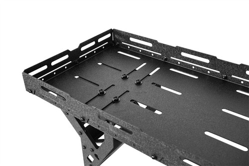 Steel Rear Spare Tire Cargo Basket Fit Universal Jeep Ford Bronco RV SUV Trucks - Picture 15 of 16