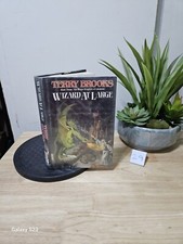 Wizard At Large by Terry Brooks HCDJ 1st First Edition October 1988