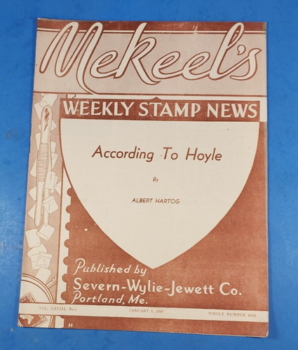 Stamp News 1945 semanal 24 de septiembre al 5 de noviembre de 1947 6 y 13 de enero 9 números - Imagen 6 de 16