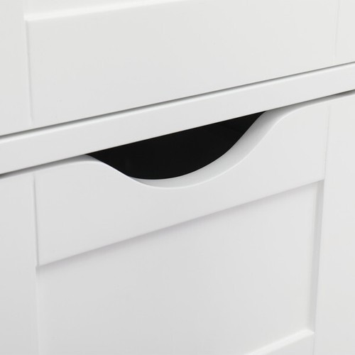 4 Drawers Storage Cabinet For Bathroom - Picture 9 of 13