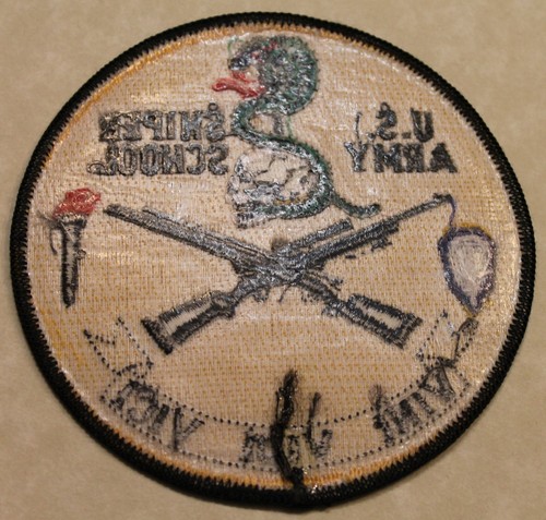 United States Army Sniper School 1989 Patch, The Authentic Original! - Picture 2 of 9