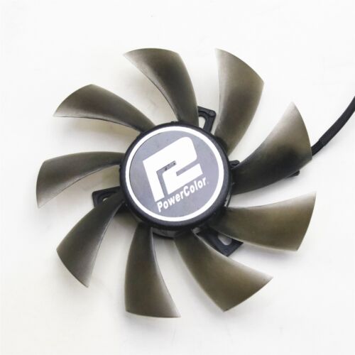 NEW Fan For Graphics Card Video Card POWERCOLOR RX6700XT 6750XT 6800XT 6900XT - Picture 2 of 4