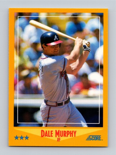 Dale Murphy 1988 Score Glossy #450 NM-MT Rare