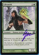 Lifesmith Scars of Mirrodin NM Uncommon Artist Signed CARD (s1909) ABUGames