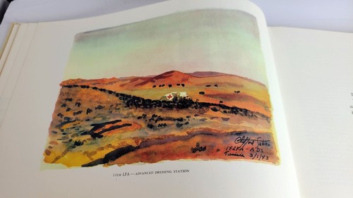 Desert Rat Sketch Book (1st Edition) by Clifford Saber - Sketches from WWII - Imagen 13 de 24
