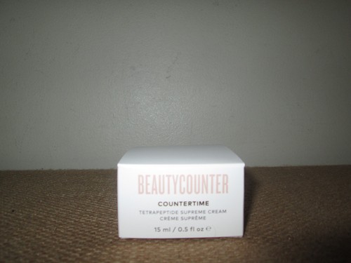 BEAUTYCOUNTER Countertime - Tetrapeptide Supreme Cream 15 Ml / .5 Oz*New w/ Box - Picture 5 of 7