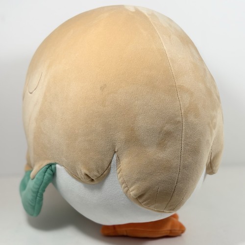 Pokemon Sleeping Rowlet großes Plüschtier Stofftier Spiel Freak Jazwares - Bild 5 von 9