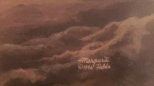 Impresión artística numerada firmada de águilas "Soaring Spirits" de Marguerite Fields 475/950 - Imagen 2 de 6