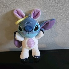 Disney Stitch Easter Bunny Small Plush Stuffed Animal 15431(HK)