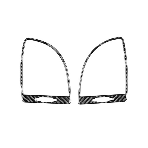 For Chrysler 300 2011-2023 Real Carbon Fiber Console L&R Air Outlet Vent Trim 2X - Foto 2 di 9