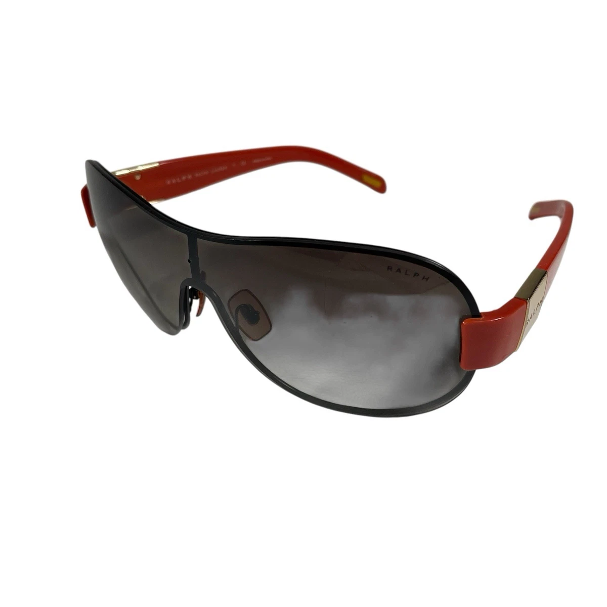 Ralph Lauren Rimless Shield Sunglasses in Brown Gradient Ralph Lauren Shield Sunglasses for Women for sale | eBay main image 4