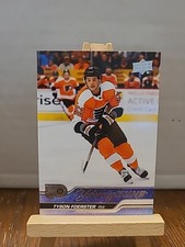 2023-24 Upper Deck Series 1 Young Guns Rookie Tyson Foerster RC #225 Flyers