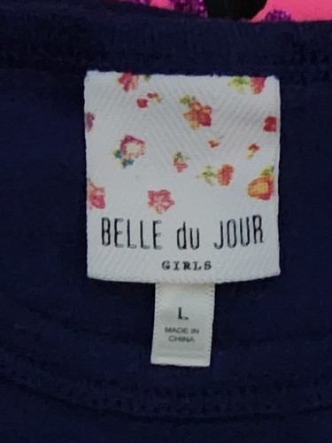 Girls T-shirts Lot of 5 Size 22 Large XL GAP BELLE DU JOUR Justice Summer Deal - Picture 8 of 9