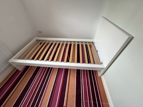 IKEA Malm Single Bed Frame White - Picture 4 of 7